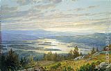 William Trost Richards Lake Squam from Red Hill painting